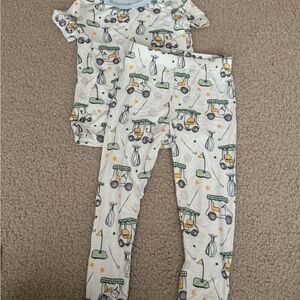 Caden Lane Golf-Themed Pajamas Set